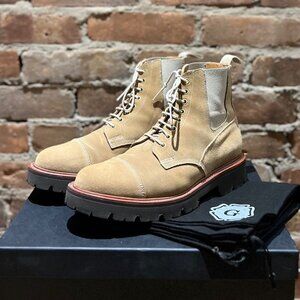 Grenson Patru Boot – Mushroom Suede – Size UK 7